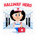 Hallway Hero Medic Assistant Icon