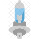 Halogen Bulb Headlight Icon