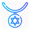 Halskette Judisch Israel Symbol