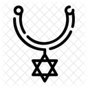 Halskette Accessoire Gebet Symbol