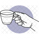 Tasse halten  Symbol