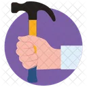 Handhammer Hammer Werkzeug Icon