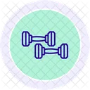 Icone De Ligne De Bandes De Resistance Icon