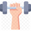 Halterophilie Fitness Gym Icon