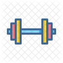 Halterophilie Poids Halteres Icône