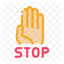 Stopp Mobbing Aggression Icon