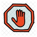 Stoppschild Icon