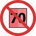 Stopp 70  Symbol