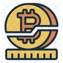 Halving Bitcoin Crack Icon