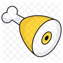 Ham Leg Piece Meat Icon