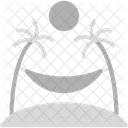 Hamaca Relajacion Exterior Icono