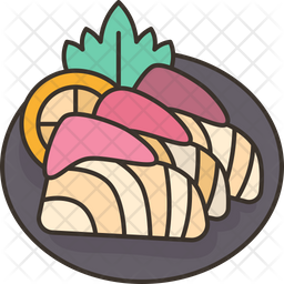 Hamachi Icon - Download in Colored Outline Style