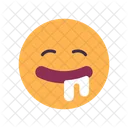 Delicioso Hambriento Emoji Icono