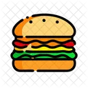 Hamburger Burger Food Icon