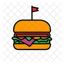 Hamburger Burger Food Icon