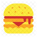 Hamburger Beefburger Cheeseburger Symbol