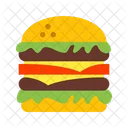 Hamburger Burger Fast Food Icon