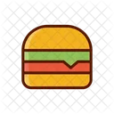 Hamburger Burger Fast Food Icon