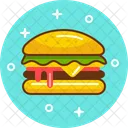 Hamburger Food Icecream Icon