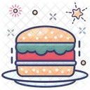Petty Burger Sandwich Burger Icon
