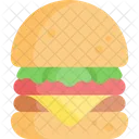 Hamburger Sandwich Burger Icon
