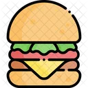 Hamburger Sandwich Burger Icon