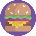 Party Hamburger Food Icon