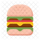 Hamburger Burger Cheese Burger Icon