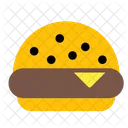 Hamburger Fastfood Eat Icon