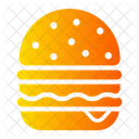 Hamburger Fast Food Junk Food Icon