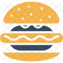Hamburger Burger Cheeseburger Icon