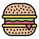 Hamburger Burger Fast Food Icon