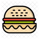 Hamburger Burger Fast Food Icon