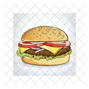 Burger Food Fast Food Icon