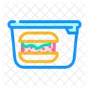 Hamburger Lunchbox  Icon