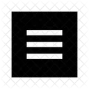 Hamburger Menu Menu Interface Icon