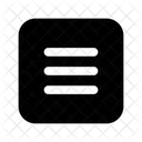 Hamburger Menu Menu Interface Icon