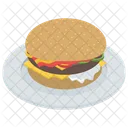 Hamburguer Hamburguer Junk Food Icon