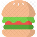 Hamburguer Vegano Comida Vegana Fast Food Icon