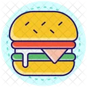 Hamburguesa  Icono