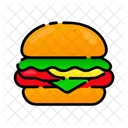 Hamburguesa  Icono