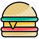 Hamburguesa Icono