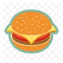 Hamburguesa Hamburguesa Icono