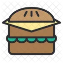 Hamburguesa Hamburguesa Comida Rapida Icono