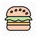 Hamburguesa Icono