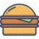 Hamburguesa  Icono