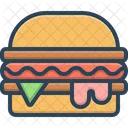 Hamburguesa  Icono