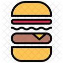 Hamburguesa  Icono