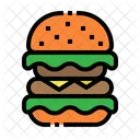 Hamburguesa  Icono