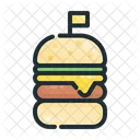 Hamburguesa  Icono